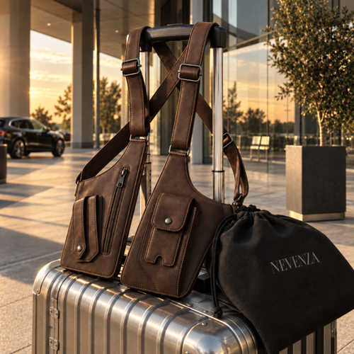 Nevenza™ Premium Leather Shoulder Bag