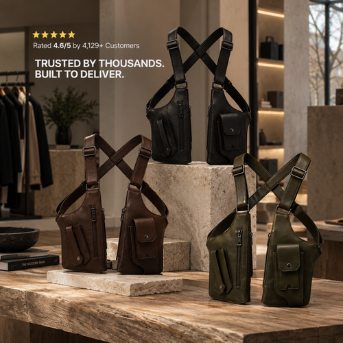 Nevenza™ Premium Leather Shoulder Bag